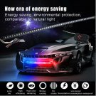 22" 7 Color 56CM 48LED RGB Scanner Flash Car Strobe Knight Rider Kit Light Strip