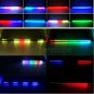 22" 7 Color 56CM 48LED RGB Scanner Flash Car Strobe Knight Rider Kit Light Strip