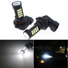 2pcs 9006 HB4 42-SMD Xenon White LED Fog Light Driving Bulbs DRL For Car Truck