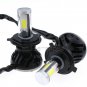 80W 8000LM COB LED Headlight Kit H4 9003 HB2 Xenon 6000K White Bulbs High Power