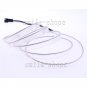 5M White EL Wire Car Interior Decor Fluorescent Neon Strip Cold Light Lamp