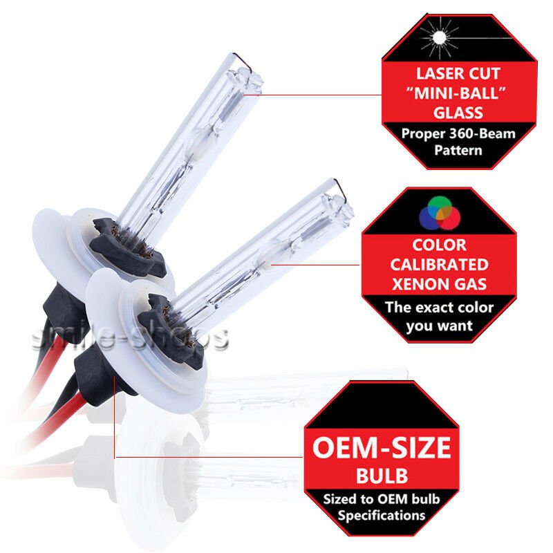 DC 55W HID Conversion Kit H1 H4 H7 H10 H11 H13 9005 9006 9007 Xenon Light Bulbs