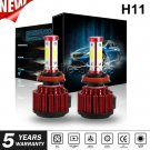 X6 COB LED Headlight Kit H11 1800W 6K Low Beam For Chevrolet Equinox 2010-2017