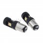 2pcs 1157 BAY15D Switchback 3030 16-SMD LED White Yellow Turn Signal Light Bulbs