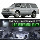 18x White LED Interior Bulb+Reverse + Tag Lights For 2002-2006 Cadillac Escalade