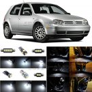13pcs Xenon White LED Inteiror Light Package Fit For 99-05 VW Golf GTI R32 MK4