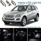 19 X Bright White Interior LED Light Package Kit Deal For Mercedes Benz ML 06-11