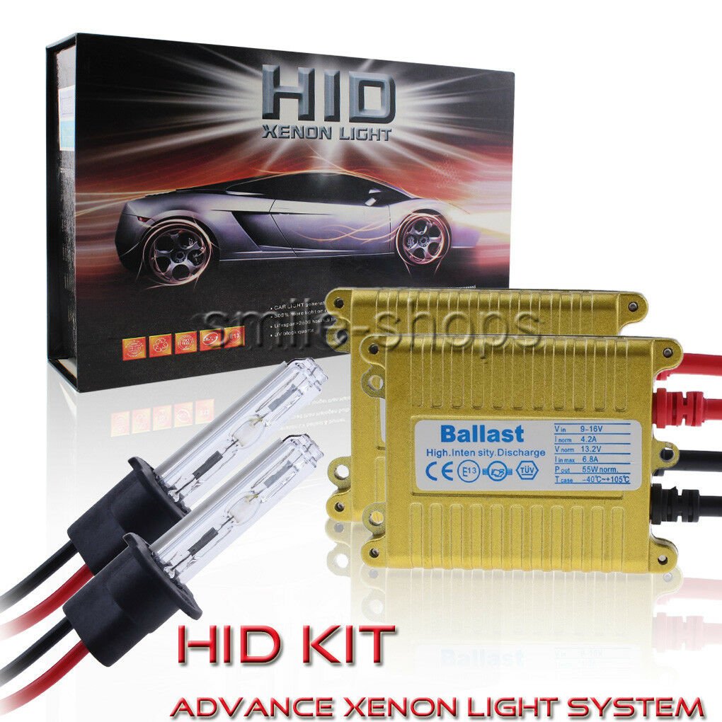 55W Gold HID Xenon Conversion Kit 9005 9006 9145 2504 H11 For Dodge Charger 2017