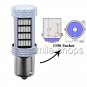 2x Red BA15S P21W 1156 92SMD 4014 chip LED Car Reverse light Tail Lamp Bulbs DRL