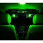 10pcs Green LED Interior Light Package Fit For 2005-2012 Chrysler 300 300C