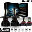 LED Headlight Bulb 9003 H4 Fog Light H9 H11 Kit Fit Toyota Tacoma Yaris Tundra