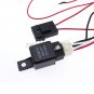 12V On/Off 5 pins Blue Driving Light Rocker Switch Kit with Relay Wiring Harness
