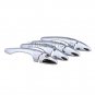 4pc Car Chrome Door Handle Catch Cover Trim Bezel Fit Kia Fitte Cerato 2014-2016