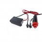 3M Red Car Interior LED Trim Door Panel Decorative Atmosphere Cold Light Strip