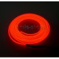 3M Red Car Interior LED Trim Door Panel Decorative Atmosphere Cold Light Strip