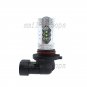 2pcs 9005 HB3 16-LEDs 80W White LED Lights For Car Fog Driving Daytime Running