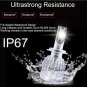 H7 LED Headlight High Beam Bulbs For VW Golf 1999-2006 Touareg 2004-2010 White