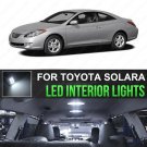 Bright 6000K White LED Light Interior Package Kit For 2004-2008 Toyota Solara