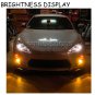 2pc H4 9003 HB2 LED Bulbs Fog Light Driving Lights 30SMD High Power Yellow Amber
