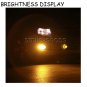 2pc H4 9003 HB2 LED Bulbs Fog Light Driving Lights 30SMD High Power Yellow Amber