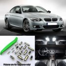 White 19pcs Interior LED Light Kit for 05-13 BMW 3 Series E90 Sedan + Free Tool