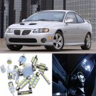 13pcs White Interior LED Light Package Kit for Pontiac GTO 2004-2006
