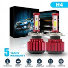 COB H4 HB2 9003 1800W 270000LM 4-Sides LED Headlight Kit Hi/Lo Power Bulb 6000K
