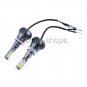 2x Dual Color 880 881 LED Bulbs Car Fog Lights Driving White Yellow 24W DRL Kit