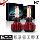 H7 X6 COB LED Car Headlight Conversion Kit 1800W 270000LM Lamp Light Bulbs 6000K