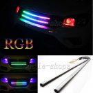 24" 7 Color RGB LED Knight Rider Strip Light Under Hood Behind Grille For VW