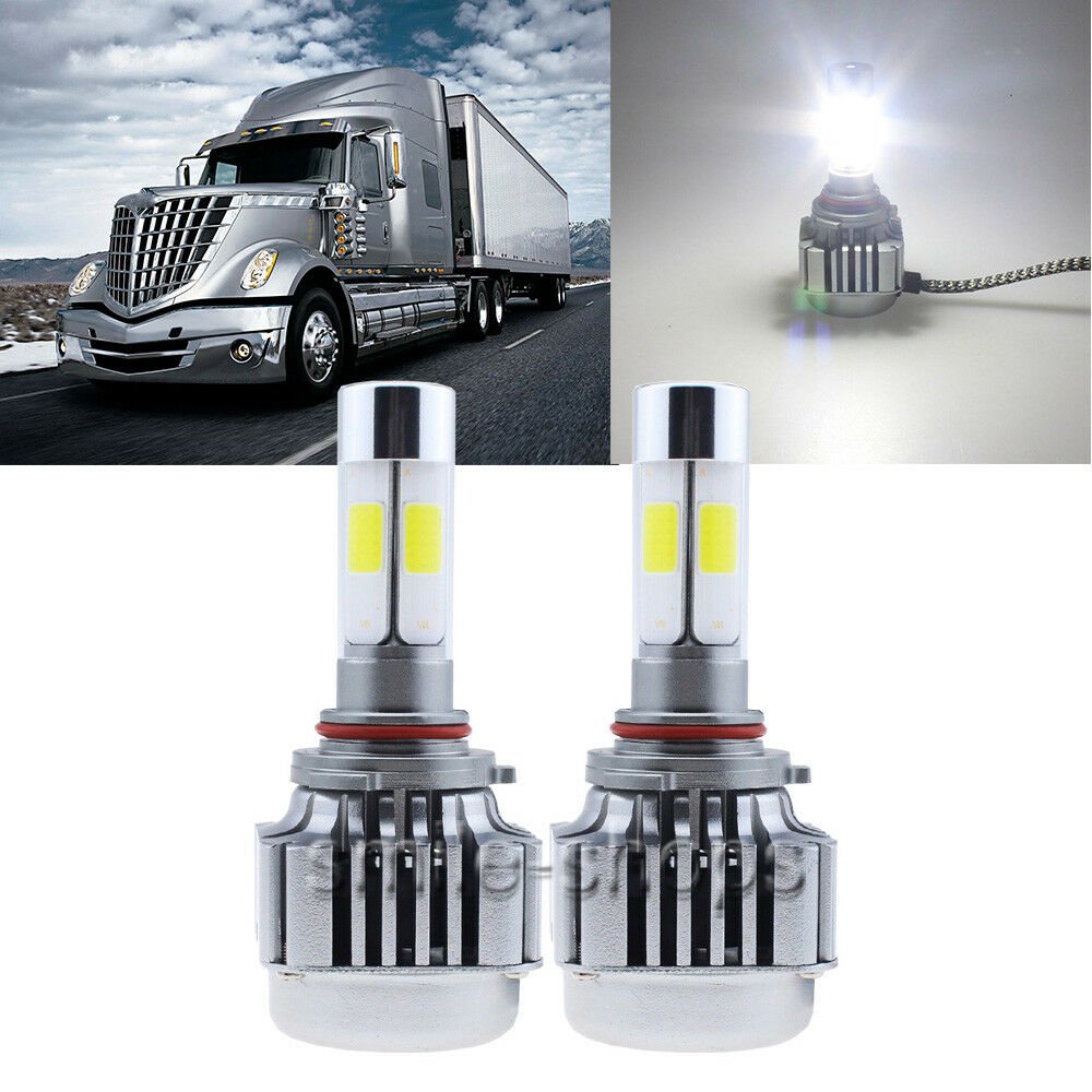 9006 HB4 LED Headlight Bulb Kit For International Truck Lonestar Lone Star Low