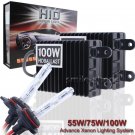 55W/75W/100W HID Kit Xenon Conversion Headlight Fog Light H11 9006 H4 H7 H1 9007