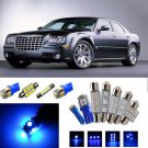 16×Ultra Blue LED Interior Light Full Kit for Chrysler 300/300C 2005-2011