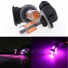 2pcs Pink/Purple 881 H27W/2 LED COB Fog Light Running Bulb For Hyundai Veloster