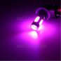 2pcs Pink/Purple 881 H27W/2 LED COB Fog Light Running Bulb For Hyundai Veloster