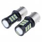 For Lancer Evo X Ice Blue 1156 30 3030 SMD LED Bulbs Daytime Running Lights DRL
