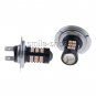 2X H7 30SMD 3030 Purple Pink LED For Car Fog Driving Light Truck Bulbs DRL Lamp