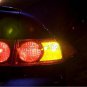 2pcs Yellow/Amber 7.5W T20 7443 COB LED Lens Car Turn Backup Tail Light Bulbs