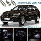 15pcs Xenon White Interior LED Light Package Kit Deal For BMW X1 Series 13-15