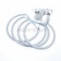 For BMW E46 3 Series Non-HID Halogen Headlight Multi-Color Angel Eyes Halo Rings