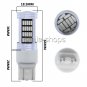 High Power 7443 7440 W21-5W LED 92SMD 4014 Blue Daytime Running Light Bulb Lamp