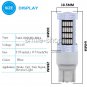 High Power 7443 7440 W21-5W LED 92SMD 4014 Blue Daytime Running Light Bulb Lamp