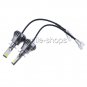H3 24W 2400LM LED Fog DRL Light Lamp Bulb Dual Color 3000K Yellow+8000K Ice Blue