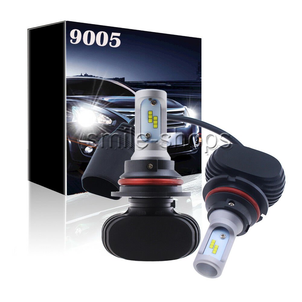 9007 50W LED Headlight Bulb High Low Beam Conversion Kit For Dodge Grand Caravan