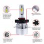 9012 LED Headlight + 5202 Fog Light Combo Kit For 2014 2015 GMC Sierra 1500 2500