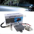 35W 8000k Ice Blue Motorcycle HID Headlight Kit H6 Bi-Xenon High Low Light Bulb
