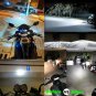 35W 8000k Ice Blue Motorcycle HID Headlight Kit H6 Bi-Xenon High Low Light Bulb