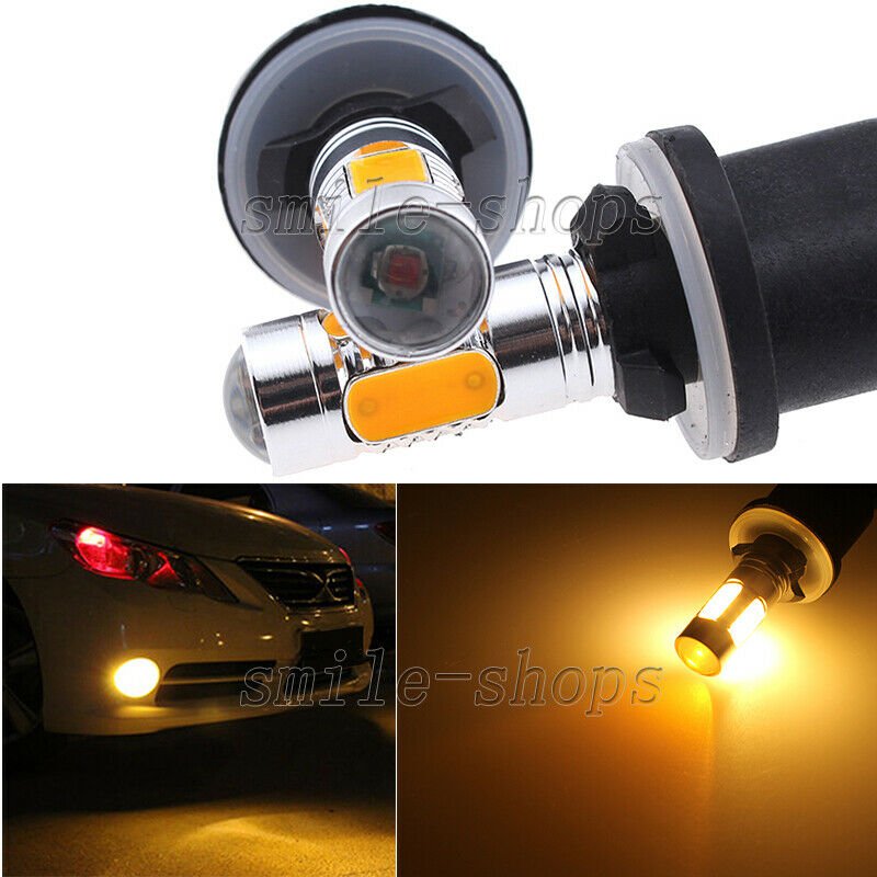 2pcs High Power 880 899 COB Projector LED Car Fog Lights Daytime Running Lamp