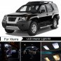 12pcs Bright White Interior LED Light Package Kit Deal For Nissan Xterra 05-14