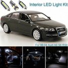 22pcs Xenon White Interior LED Light Package Kit Deal For Audi A6 S6 RS6 98-04